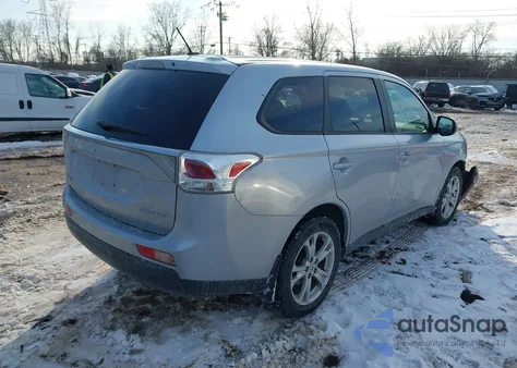 2014 Mitsubishi Outlander Se z USA, uszkodzony, nr VIN JA4AZ3A39EZ010740